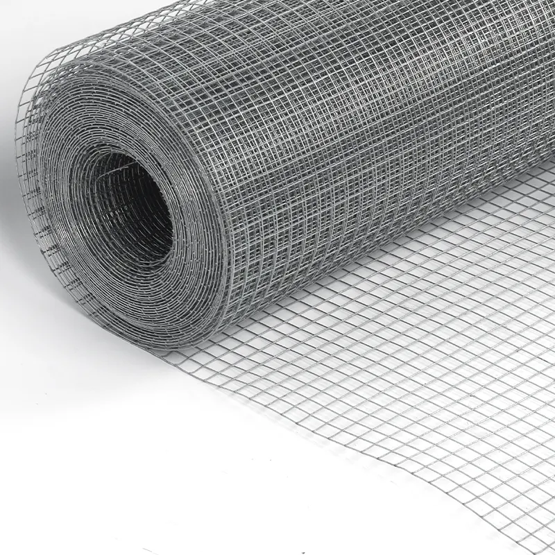 Factory manufacturer 16 gauge galvanized welded iron wire mesh /welded iron wire mesh panel and roll rabbit cage and birds cage