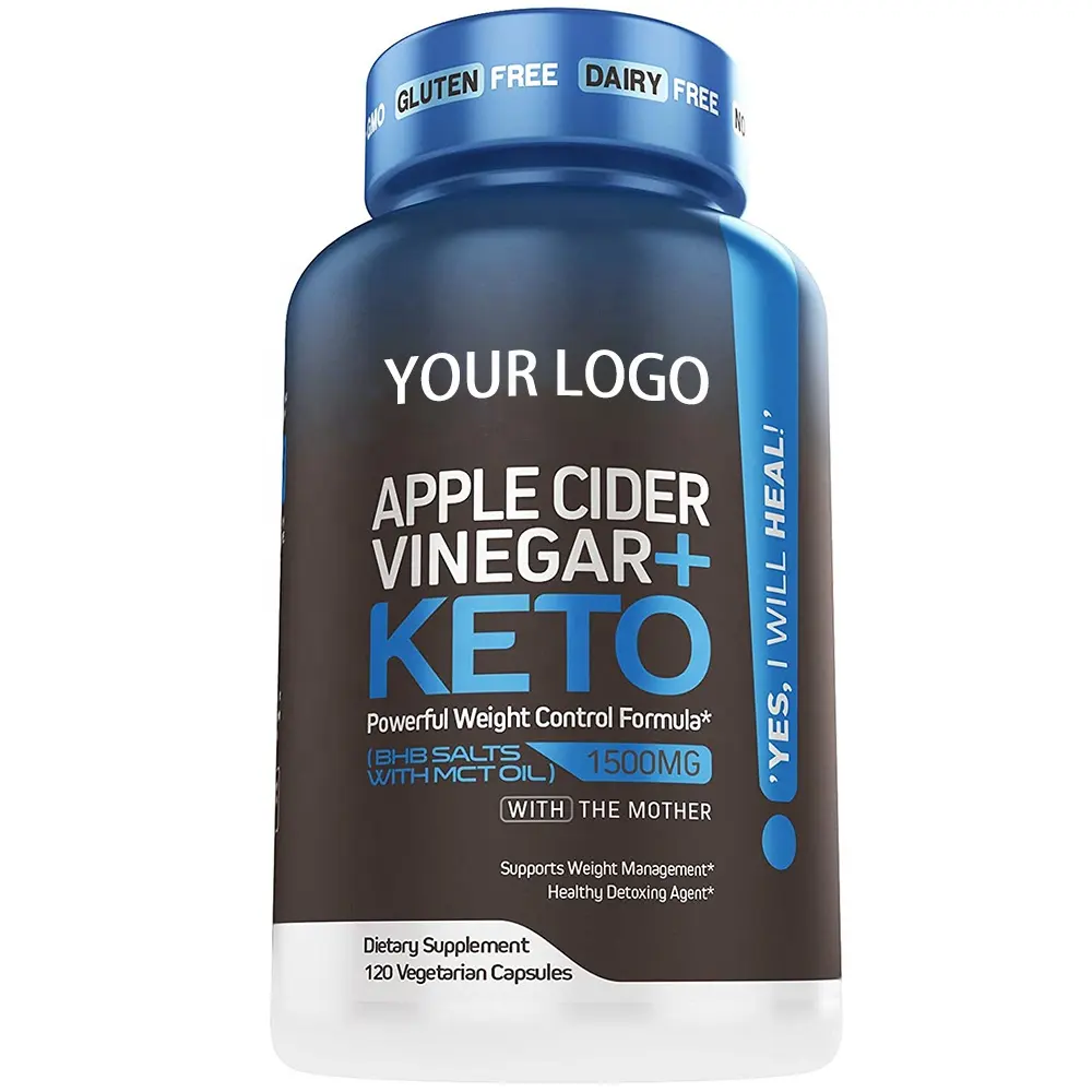 Powerful Weight Loss Control Formula 5x Potent Apple Cider Vinegar Capsules Plus Keto With The Mother