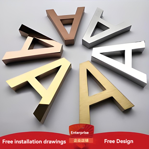 Tùy chỉnh ngoài trời không thấm nước không thắp sáng PVC Acrylic dấu hiệu kim loại với kỹ thuật số biểu tượng đồ họa - Product Image 6