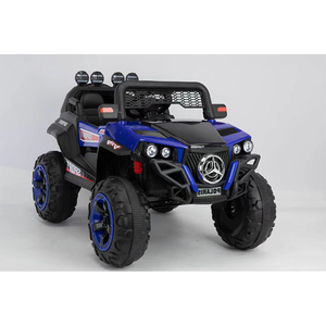 Electric Kids Cars with Remote Control 12v Ride-on Baby Car 2-13 <strong>Years</strong> Old <strong>Four</strong> Wheels Pedal Power Light Features Double Seat - Product Image 2