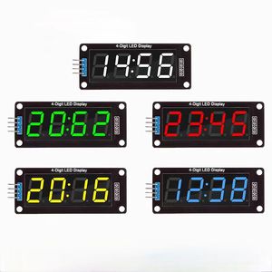 Display digitale 0.56 pollici a 4-Bit 7-segmento modulo orologio TM1637 IIC interfaccia ICs prodotto - Product Image 1
