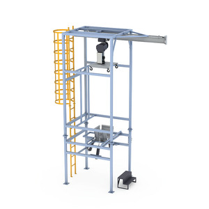<strong>Automatic</strong> Jumbo Bag <strong>Unloading</strong> <strong>Machine</strong> Ton Bag Unloaded Discharge Station <strong>Machine</strong> With Dust Control - Product Image 1