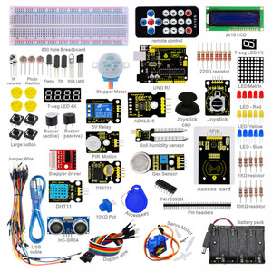 Neuankömmling Keyes tudio Electronic Component Kit STEM Programmier ausbildung Learning Starter Kit mit UNOR3 für Arduino