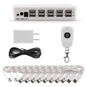 Sistema de alarma de pantalla de seguridad para ordenador portátil, Cable de Sensor de ordenador seguro para afeitadora, bolígrafo, cámara, PC, 6/8/10 puertos - Product Image 6