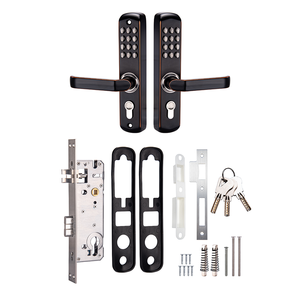 Bán buôn Nhà máy cung cấp hai mặt chống gỉ BIỆT THỰ VƯỜN kết hợp cơ khí mật khẩu khóa cửa Cấu hình cơ thể khóa 3085 - Product Image 4