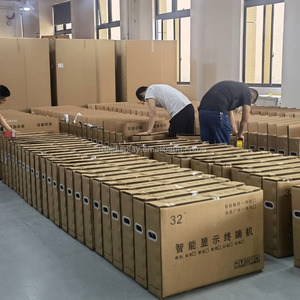工厂43英寸壁挂式广告播放器超市货架广告播放器