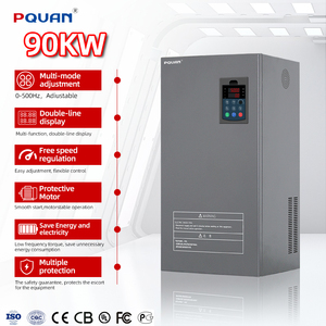 Unidad de frecuencia CA 220V AC 90kw Controlador de frecuencia variable Inversor de frecuencia trifásico para control de motor - Product Image 2