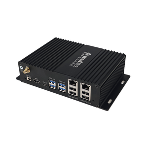 DEWO RK3588S Sistema Android 12 Mini computadora de escritorio Linux Ubuntu Industrial 3588 PC con caja integrada