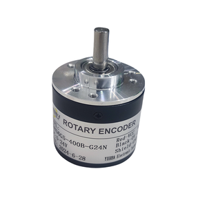 Encoder rotativo incrementale con albero da 6 mm per mandrino elettrico elettro-ottico Push-Pull uscita DC 5-24 volt 400 impulsi