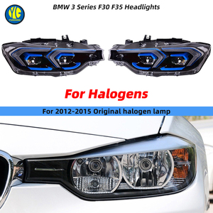 Yüksek kalite LED farlar için <span class=keywords><strong>BMW</strong></span> 3 serisi <span class=keywords><strong>320i</strong></span> 325i 330i F30 LCI F35 ön işıklar 2012 2019 far yükseltme kafa lambası DRL