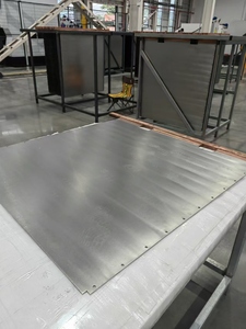 Galvanik uygulama için elektrolitik bakır özel işleme kesme bükme kaynak için titanyum katot plaka - Product Image 6