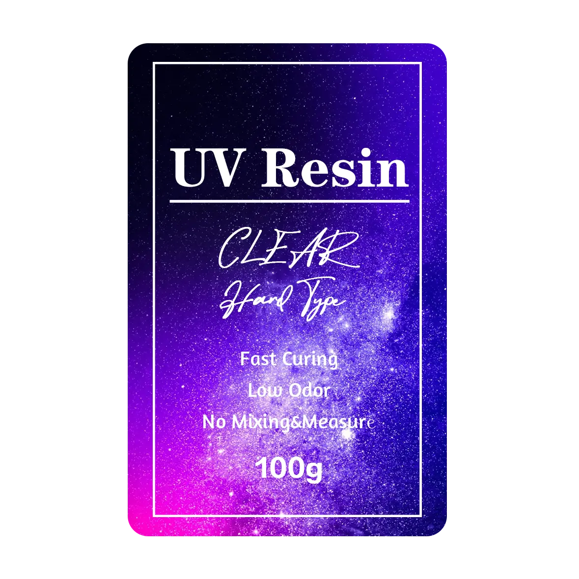 Gran oferta de resina UV de alta resistencia, resina UV de 100 g/botella para Resina de Arte de alambre y decoración de flores DIY
