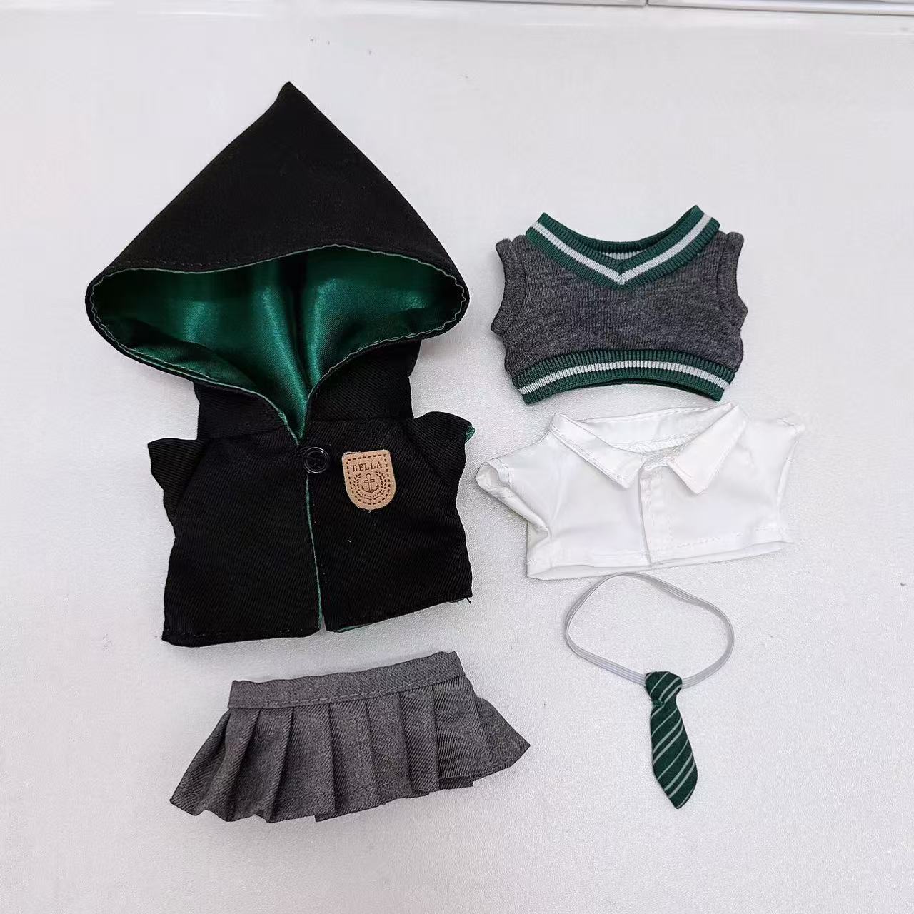 Vert avec jupe