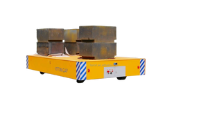 Producción de nuevo vehículo de transporte de plataforma sin rieles de coche de control remoto eléctrico a batería con una carga de 20 toneladas - Product Image 2