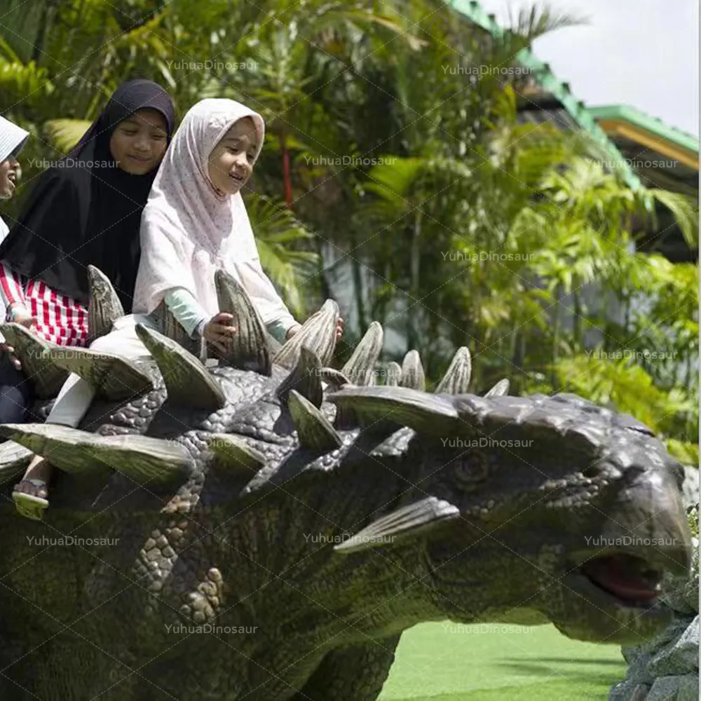 animatronic walking dinosaur ride for shopping mall amusement park rides equipment