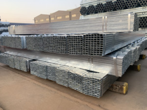 工厂质量镀锌钢Q195-Q235矩形铁管Q215 Building-6m长度API标准焊接切割可用