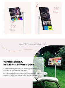 Android 12 piano in piedi LCD Digital Signage Smart Tv Display 21.5 pollici 6 + 128G Touch Screen piano piano interno - Product Image 4