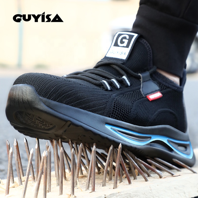 a la moda 2021 zapatos de seguridad con cabeza de acero ligeras y protectoras Botas de seguridad antigolpes para hombre a la moda 2021 zapatos de seguridad con cabeza de acero ligeras y protectoras Botas de seguridad antigolpes para hombre