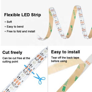 RGBIC LED WS2812b 5V adressierbar RGB WS2812b SMD Wasserdicht 30 60 Pixel WS2812B LED-Licht leiste