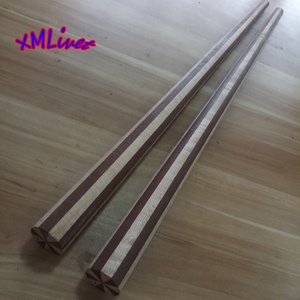 Xmlivet Half-finished 12 Pieces Tiger Maple and Cocobolo Wood Laminated Technology Cue Butt Pool Billiards Carom Cue Butts - Product Image 4