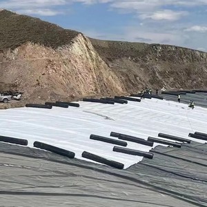 Madencilik endüstrisi için 2.0mm HDPE geomembranlar dış mekan kullanımı depolama alanı HDPE malzeme - Product Image 3