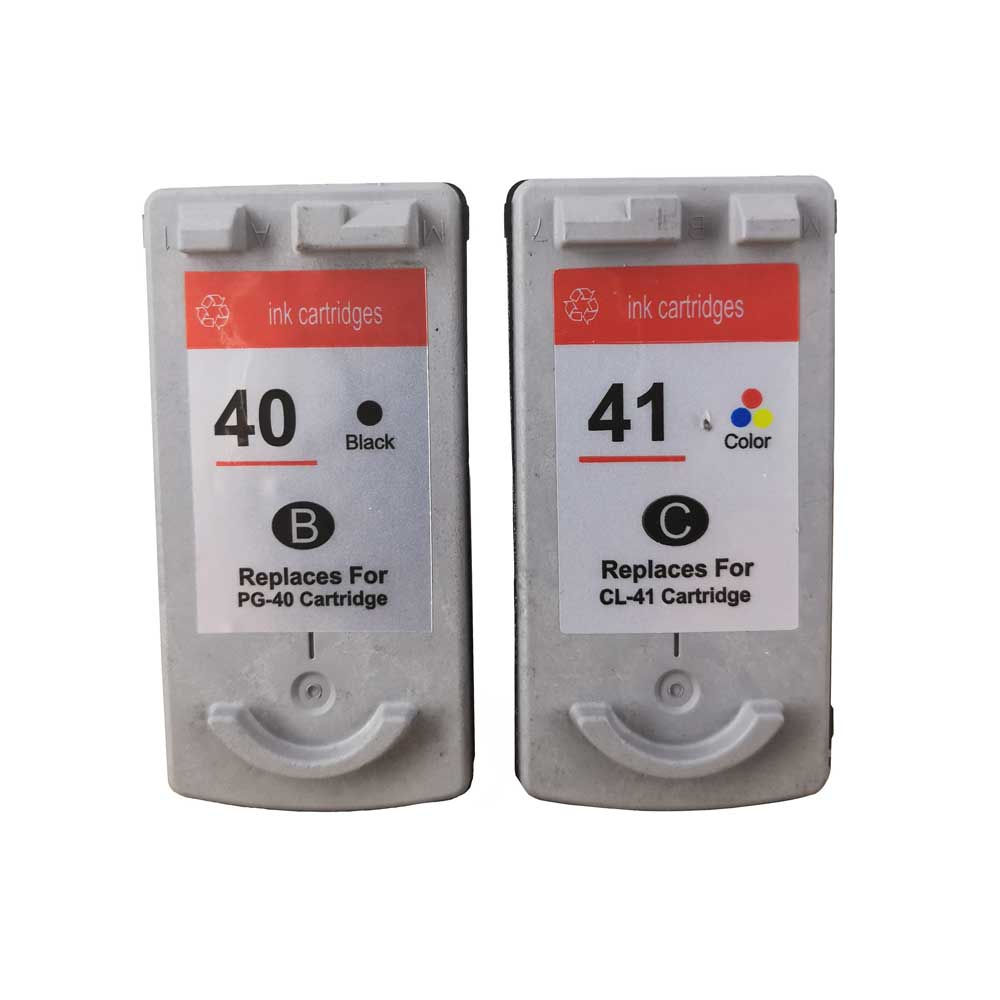 Amazon.com: Bora 40 41 Cartuchos de tinta para Canon Pixma iP1600 iP1700  iP1800 iP2600 faxjx200 : Productos de Oficina