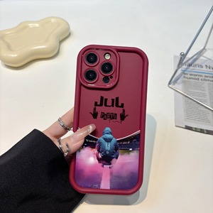 เคสซิลิโคนนิ่มมีสไตล์สำหรับ iPhone 7 8 XS XR 11 12 13 14 15 PRO MAX โทรศัพท์มือถือ jul - Product Image 3
