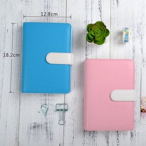 Su misura A6 Mini quaderno a spirale con quaderno a 6 anelli per blocco note in ecopelle personalizzato per diario