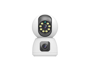 Dual Lens 3MP Mini Network IP <strong>Camera</strong> with Night Vision Home Security Motion Detection PTZ and Two-Way Audio CMOS <strong>Sensor</strong> WiFi - Product Image 3