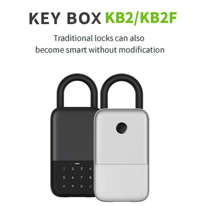 S4A Waterproof Smart <strong>Key</strong> <strong>Lock</strong> Box Tuya TTLock APP Passcode IC Card <strong>Blue</strong> Tooth <strong>Key</strong> Lockbox Wall Mounted &amp; Door Hanging Smart <strong>Lock</strong> - Product Image 3