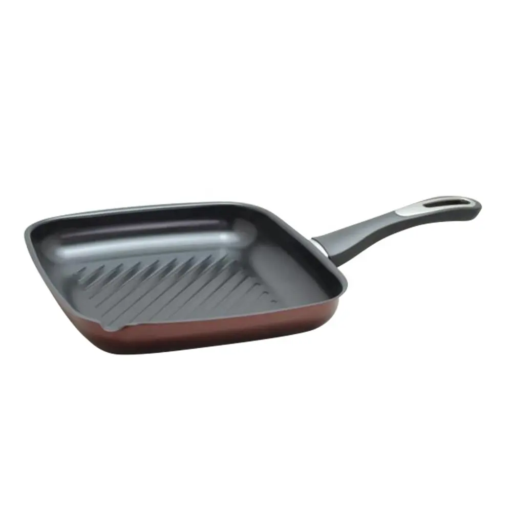 Personalizado FEY grill pan chamada feliz pan grill antiaderente frigideira anti-aderente