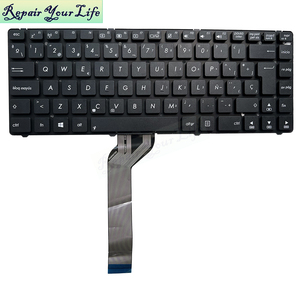 La Bàn Phím Máy Tính Xách Tay tiếng Tây Ban Nha SP cho <span class=keywords><strong>Asus</strong></span> <span class=keywords><strong>K45</strong></span> K45A K45VD K45VJ K45VM K45VS A45 A85 A85V R400 A45VM r400v p45va 0knb0-4141la00 - Product Image 2