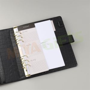 Custom Printing Half Page Insert for Planner Agenda With Top Tab Heavy Paper Refills - Product Image 2