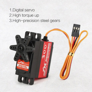 JX PDI-6225MG เซอร์โวดิจิตอล25kg เกียร์โลหะแรงบิดสูง300องศาสำหรับรถแข่ง RC แขนหุ่นยนต์เฮลิคอปเตอร์ - Product Image 4