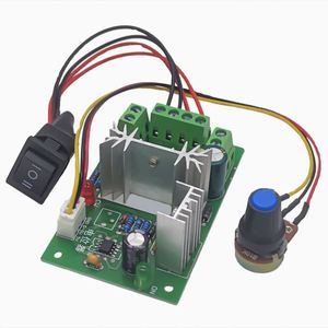 Controlador de CC PWM de 6V, 10V, 12V, 24V, 30V, con interruptor de inversión positiva, controlador de CC PWM para controlador de velocidad de Motor de CC, 200W CCM6N - Product Image 1