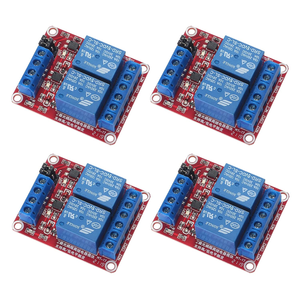 DC 5Vリレーモジュール2チャンネルリレーボードOptocoouplerサポート高または低レベルトリガー - Product Image 1
