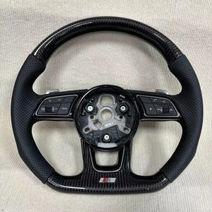 Suitable for Carbon Fiberrs7 C7 A3 A6 Q8 <strong>audi</strong> <strong>A4</strong> <strong>B8</strong> Steering Wheel