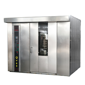 Rotary forno di cottura prezzo per pane Pizza all'ingrosso della cina all'ingrosso rotativo gas pollo macchina forno - Product Image 3