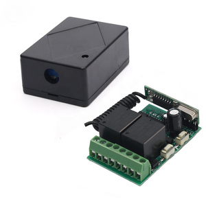 2-Kanal-Smart-Switch-Fernbedienung RF 315/433MHz DC 12-V-Fernbedienungsschalter für HF-Fernbedienung Ev1527-Lerncode - Product Image 1