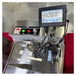 High Speed Solid-Ink Date Batch-Ablaufdatum und Chargen nummer Etikett Automatische Codier maschine