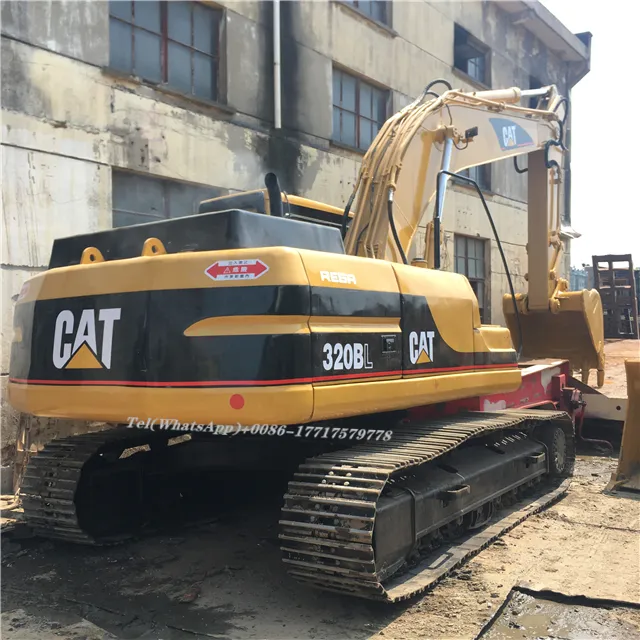 Excavadora usada CAT 320BL Equipo de construcción de segunda mano Caterpillar 320bl Excavadora sobre orugas Caterpillar machine