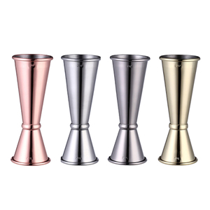 โรงงานโดยตรงในสต็อก/สินค้าคงคลัง Bar jigger โลโก้ที่กำหนดเอง barware jigger สำหรับค็อกเทล - Product Image 5