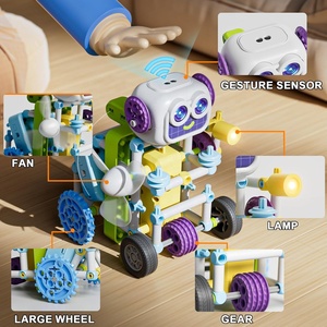 36 in 1 pädagogische Roboter bausteine Modell STEM Science Experiment DIY Montage Elektro technik Projekte Bauen von Spielzeug