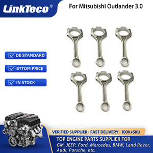 6 adet motor biyel kolu seti Con çubuk Fit Mitsubishi Outlander için 3.0 L 31 V6 gaz 3.0L CW6 GF4 10-20 a0a096 - Product Image 4