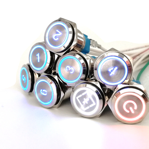 16mm 19mm 22MM Custom <strong>Button</strong> Self-locking and Self-reset DIY <strong>Push</strong> <strong>Button</strong> Switch <strong>Start</strong> Stop Reset - Product Image 2