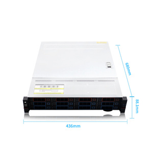 2U 12 Bay raf Hotswap sunucu kasası desteği 12x 12 SAS SAS SATA HDD/SSD, destek özelleştirme - Product Image 2