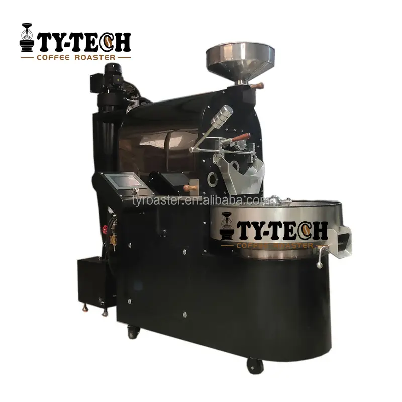 TY-TECH Fabrik Kaffeeröster 5kg 6kg für industrielle ues kommerziellen Gas Kaffeebohnen Röster