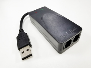 Fax <strong>Modem</strong>, Dual Port USB2.0 56K External <strong>Modem</strong> Driver, Plug and Play - Product Image 3