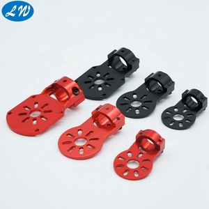 定制精密<span class=keywords><strong>5</strong></span>轴<span class=keywords><strong>CNC</strong></span>铣削服务加工金属块加工阳极氧化铝零件 - Product Image 6