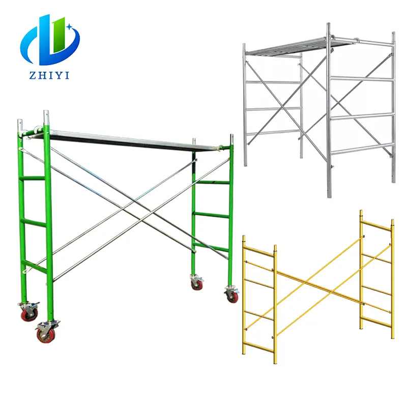 Herramientas de construcción de andamio telescópico, piezas de elementos de escalera, Conector de haz h, andamio usado